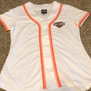 Harley Davidson brand new baseball jersey